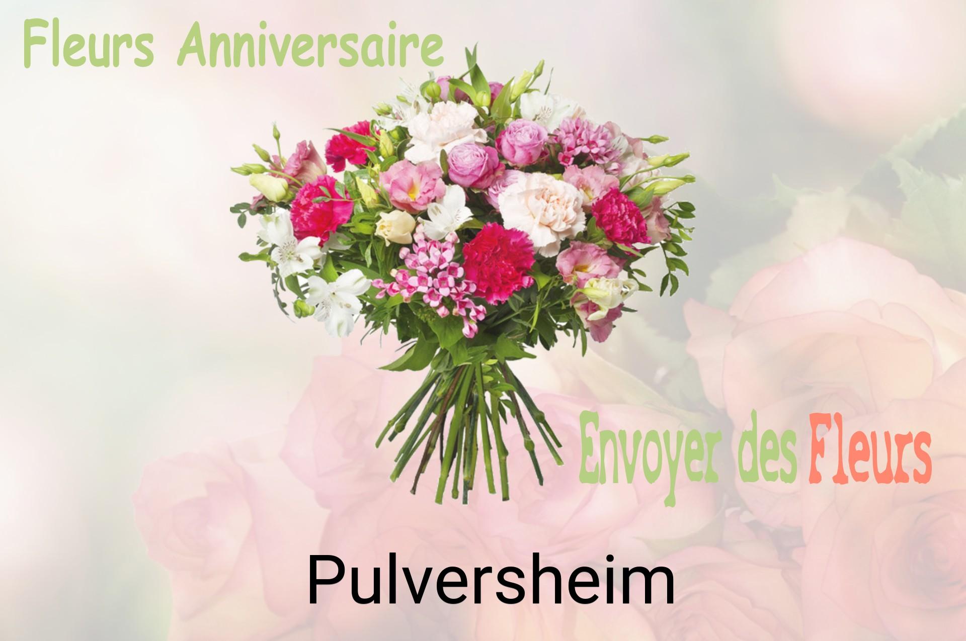 Bouquet de fleurs d’anniversaire livré à Pulversheim